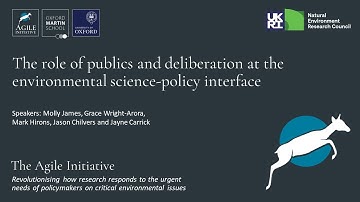 The Agile Initiative: Role of publics and deliberation at the environmental science-policy interface