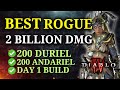 2 billion dmg on day 1 best dps rogue build season 4