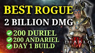 2 Billion Dmg on Day 1! Best DPS Rogue Build Season 4
