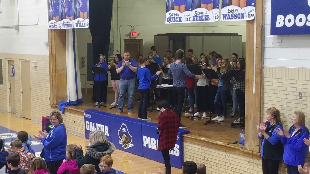 GALENA HIGH SCHOOL PREP RALLY!! GOOD LUCK GALENA VOLLEYBALL!! WIN STATE