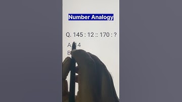 Number Analogy | Reasoning Tricks #shortfeed #ytshorts #shortvideo #youtubeshorts