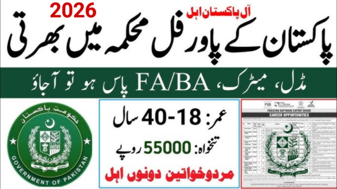 Today Govt Jobs in Pakistan 2026|New Govt Jobs 2026 in Pakistan|Latest Govt Jobs 2026|Jobs vacancy