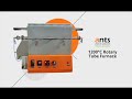 1200c rotary tube furnace by ants india group