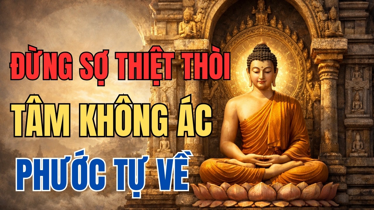 Đừng Sợ Thiệt Thòi – Phật Dạy: Tâm Không Ác, Phước Tự Về | Dấu Chân Tĩnh Tâm