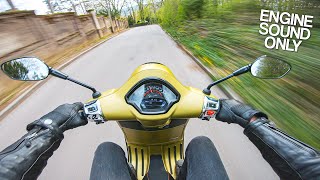 Vespa Gts Super Sport 300 Sound raw Onboard
