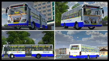 🔴NEW BMTC BUS MOD RELEASED FOR BUSSID | BY @ANDROIDGAMINGwithhari |🤩