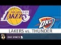 Lakers vs. Thunder Location, TV Network, Game Time, Preview, Stat Leaders, Rumors | 11/22/19