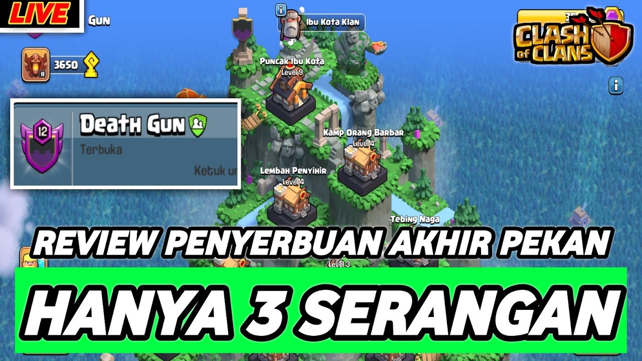 APAKAH IYA, HANYA 3 SERANGAN BISA MERATAKAN BASE KAPITAL DENGAN MUDAH.. 🤔 (Live-42)