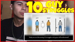 10 Struggles ONLY Guys Would Understand | Reaction Therapy