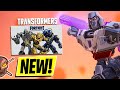 Fortnite TRANSFORMERS PACK Review! Gameplay + Combos
