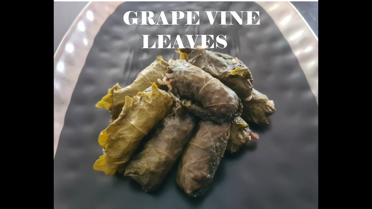 Vegan Egyptian Grape Vine Leaves YouTube