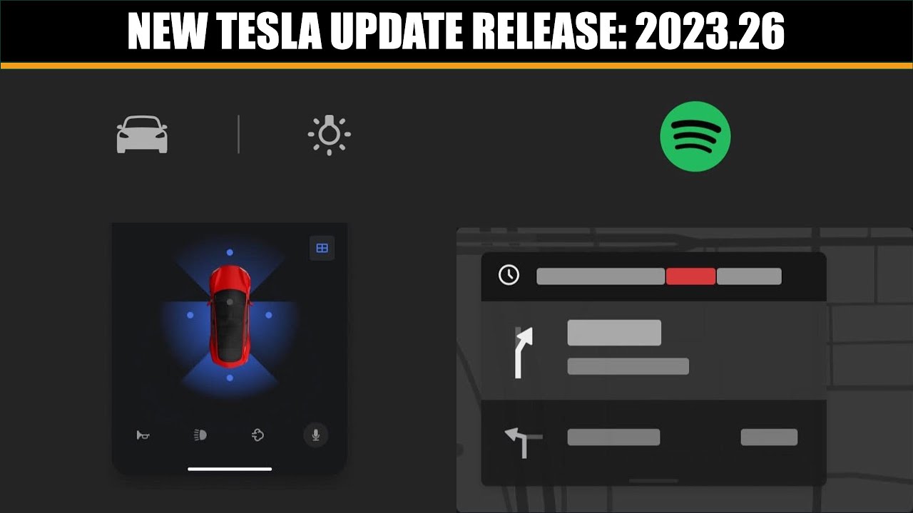 TESLA AUTO HEADLIGHTS UPDATED - Software Update 2023.26