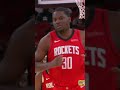 Twin came out SWINGIN' in the 2nd half 😤 #rockets