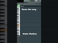 If u cant guess the song u live under a rock🙄#flstudio #guessthebeat #beats #piano