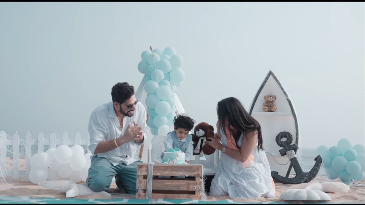 Rishaan's 1st Birthday Teaser ||Pre-Birthday Shoot||Cake smash🧁||Baby boy||VizagNaidu Photography ||