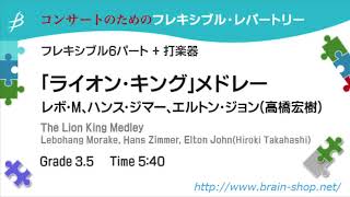 「ライオン・キング」メドレー／レボ・M、ハンス・ジマー、エルトン・ジョン（高橋宏樹）