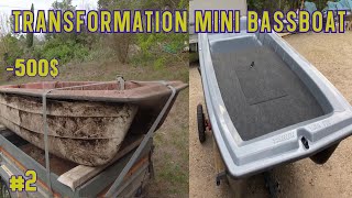 Restoring a TABUR boat into a Bass Boat ep2