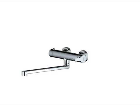 Смеситель для ванны WasserKRAFT Berkel 4802L универсальный с длинным изливом.
