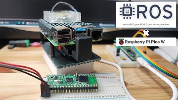 How to communicate micro-ROS with Raspberry Pi Pico W via UDP; Enables wireless ROS2 communication