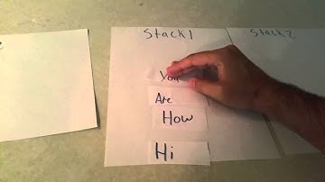 How To Create A Queue Using Two Stacks