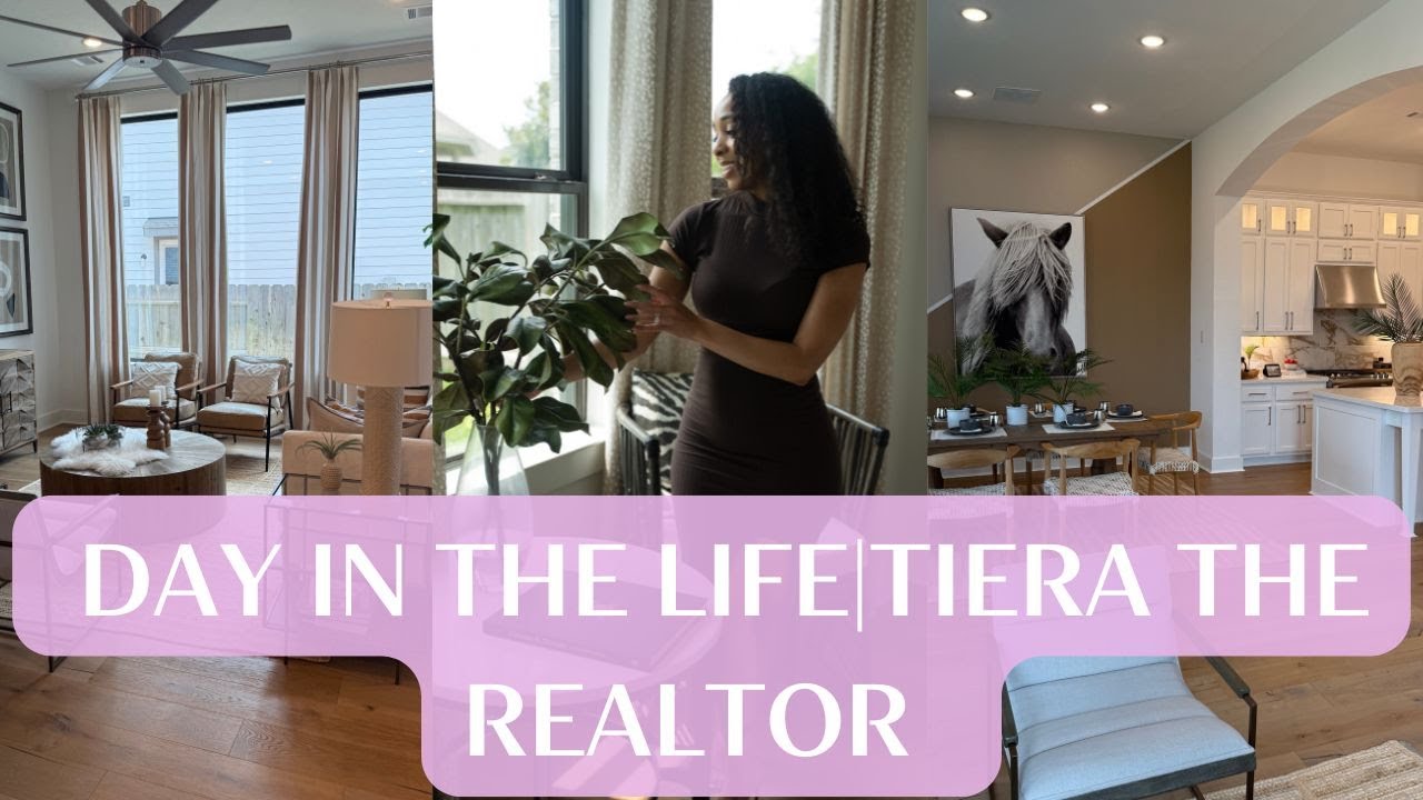 Highland's Model Home Tour Vlog Style| Newport Floor plan| Tiera The Realtor