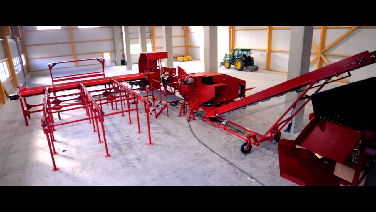 GROWI X-Power / Vollautomatischer Sägespaltautomat