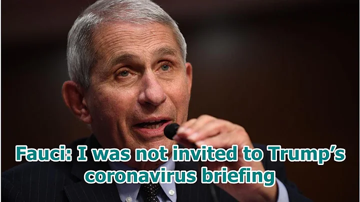 Fauci: I was not invited to Trump’s coronavirus briefing