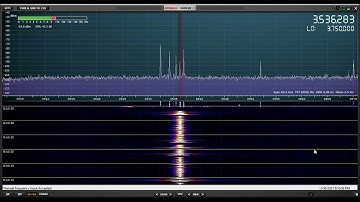 80m CW - WB0CFF received by NG9D