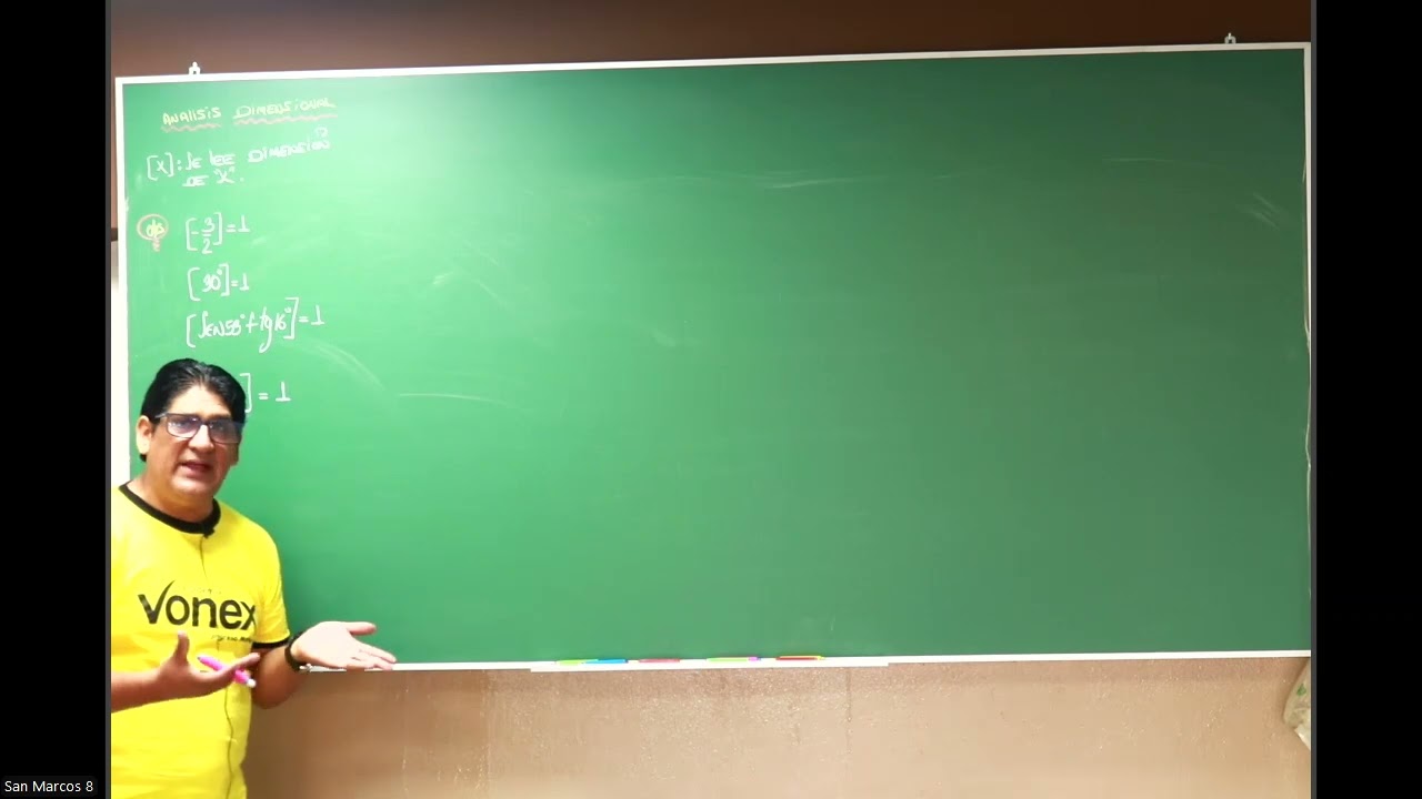 ⚛️ FÍSICA | 🔴 ANÁLISIS DIMENSIONAL - Semana 01 | Ciclo Anual 2026