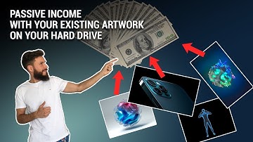 How to earn PASSIVE INCOME by selling Art, Illustrations & Graphics on Adobe Stock & Shutterstock