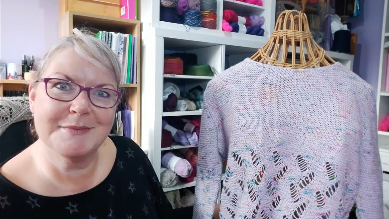 Knitting Magazine issue 230 Drop Stitch & Short Row Sleeve Cap Tutorial YouTube