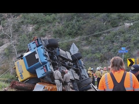 Crane operator killed after crane overturns on powerlines near PCH in ...