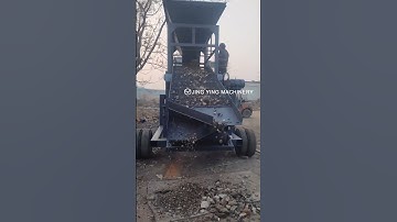 Heavy duty vibrating screen for large ore/hard rock screening#vibratingscreen #screen #jycrusher