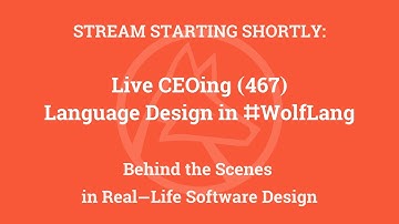 Live CEOing Ep 467: Language Design in Wolfram Language [Graph Vertexes, Progress Reporting & More]