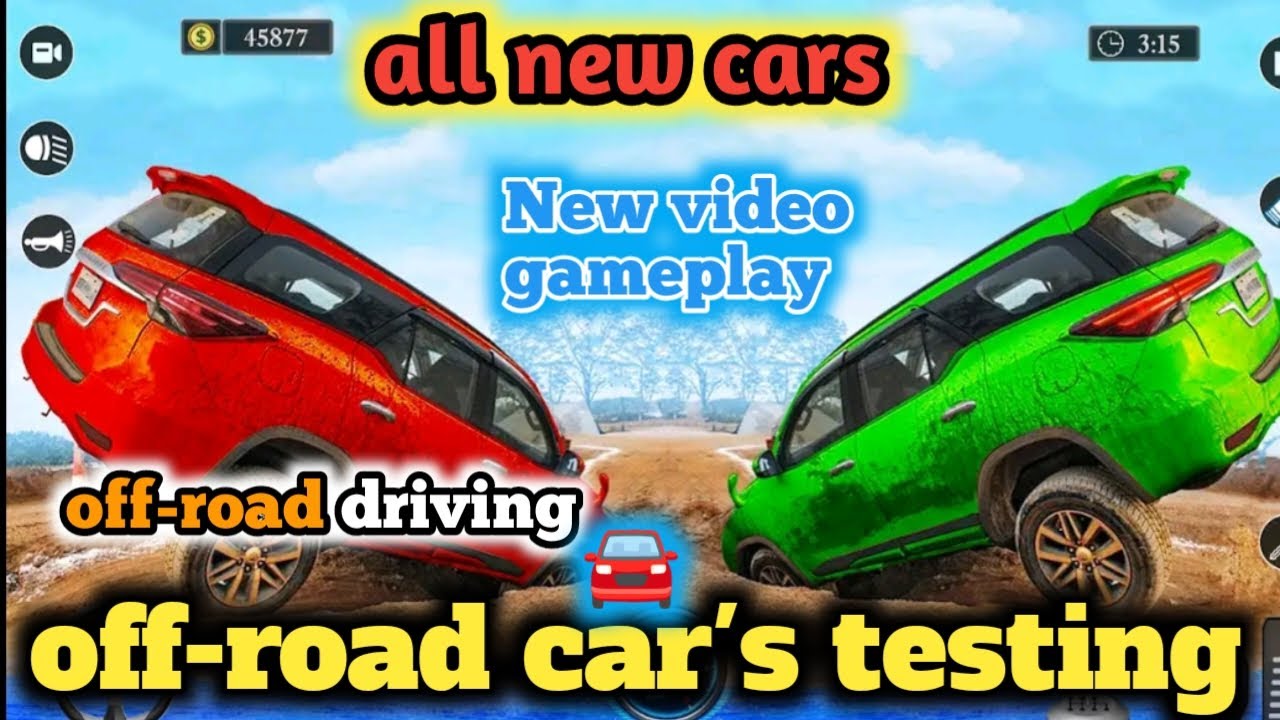 BUY NEW CARS & TESTING Offroad driving Buy SUPER car's driving full