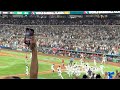WBC準決勝　村神様　サヨナラの様子
