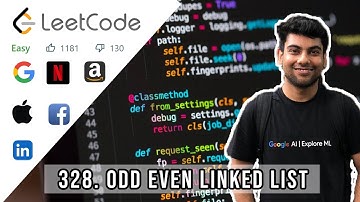 328. Odd Even Linked List (Java) | Leetcode 328| INTERVIEW QUESTION