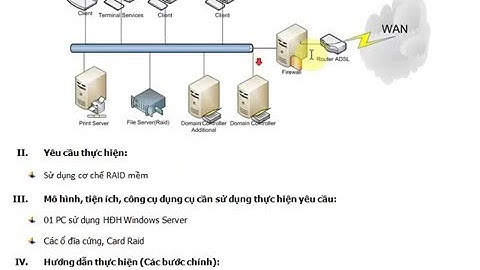 Hướng dẫn cấu hình Raid trên Windows