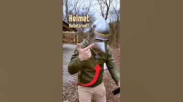 MEDIEVAL Pig Face Helmet BULLETPROOF? *Test*
