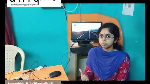 Embedded Internship in Chennai | Swarubini Feedback | UNIQ