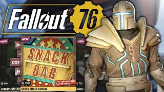 Snack Shack Bundle Showcase + Weekly Offers! | Fallout 76