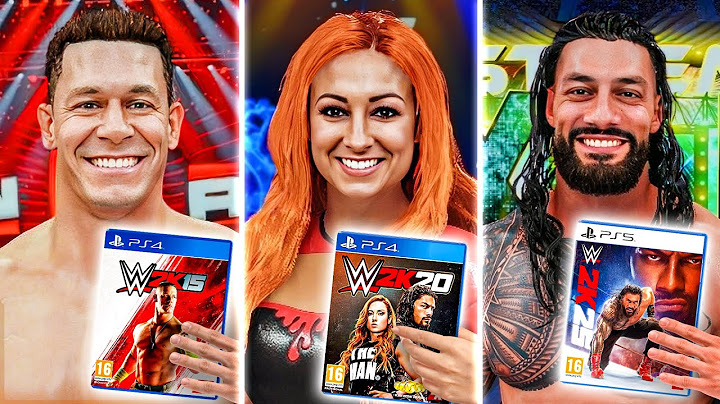 I Won A Match With EVERY WWE 2K Cover Athlete!