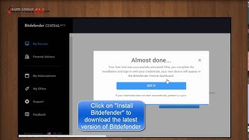Download Bitdefender 2017 on Windows 10/8.1/8/7 Bitdefender Central