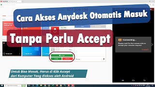 Cara Akses Anydesk Otomatis Masuk Tanpa Perlu Accept Langsung dari Android | Masuk Anydesk Otomatis screenshot 4