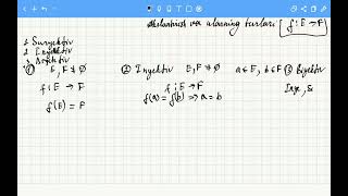 #Akslantirishlar va ularning turlari,#Oliy matematika