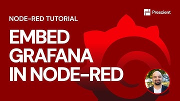 Prescient: Embed Grafana in Node-RED | Prescient Tutorials