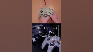 The correct way to hold an #n64 controller - #funny #gaming #videogames #retrogaming