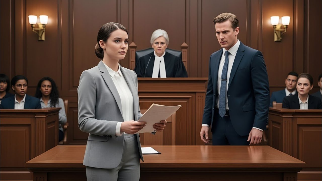 Er lachte, als seine Frau sich selbst vertrat – der schockierendste Gerichtsmoment des Jahres