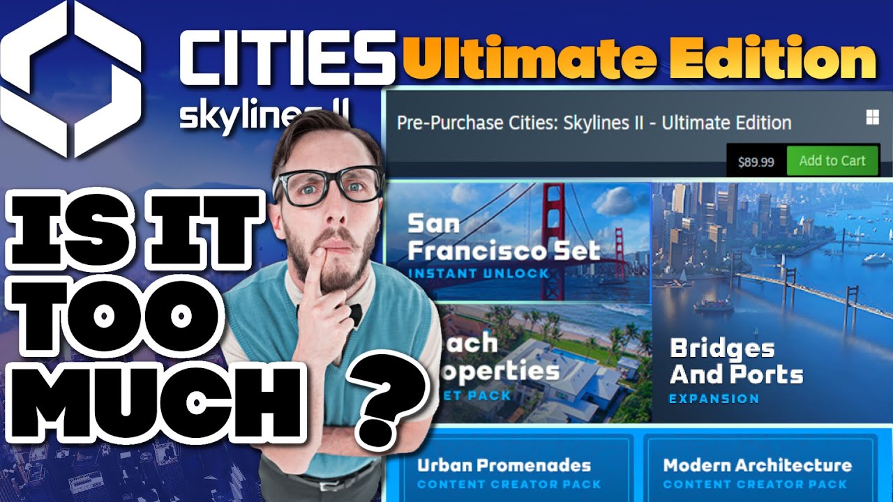 Comprar Cities: Skylines 2: Ultimate Edition Jogo para PC