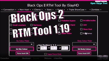 Black Ops 2 RTM Tool By iSlayHD (1.19) CCAPI, TMAPI